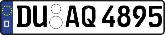 DU-AQ4895