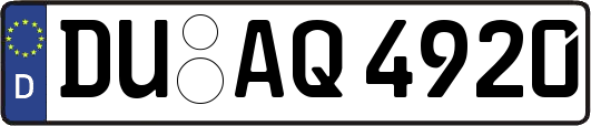 DU-AQ4920