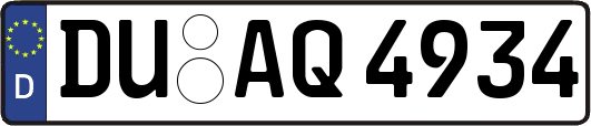 DU-AQ4934
