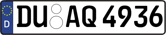 DU-AQ4936