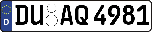 DU-AQ4981
