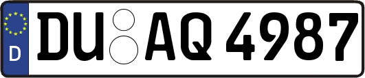 DU-AQ4987
