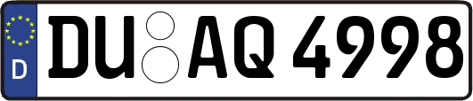 DU-AQ4998
