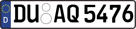 DU-AQ5476