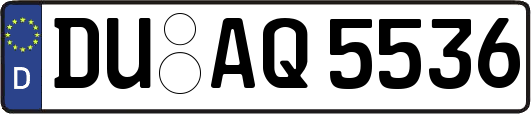 DU-AQ5536