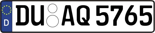 DU-AQ5765