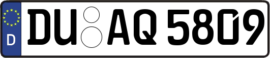 DU-AQ5809