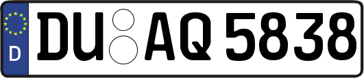 DU-AQ5838