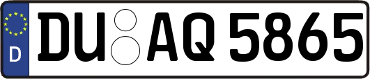 DU-AQ5865