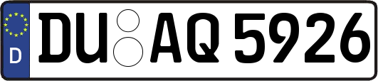 DU-AQ5926