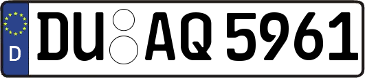 DU-AQ5961