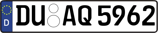 DU-AQ5962