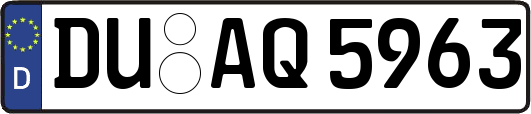 DU-AQ5963