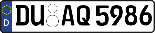 DU-AQ5986