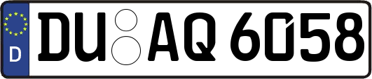 DU-AQ6058