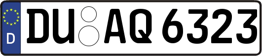 DU-AQ6323