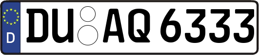 DU-AQ6333