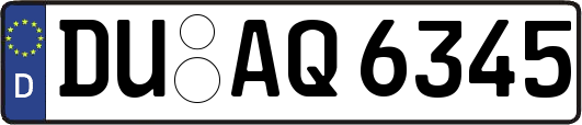 DU-AQ6345