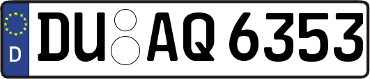 DU-AQ6353