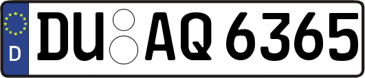 DU-AQ6365