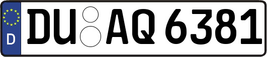 DU-AQ6381