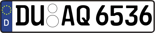 DU-AQ6536