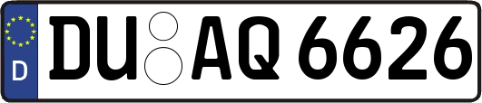 DU-AQ6626