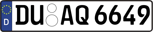 DU-AQ6649