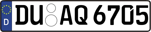 DU-AQ6705