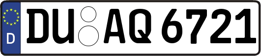 DU-AQ6721