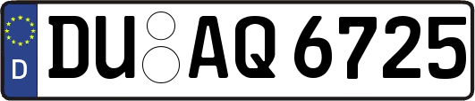 DU-AQ6725