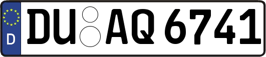 DU-AQ6741