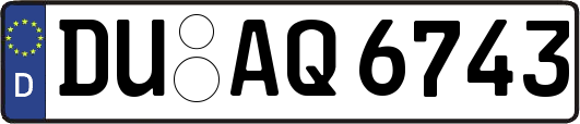 DU-AQ6743