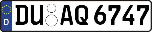 DU-AQ6747