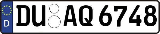 DU-AQ6748