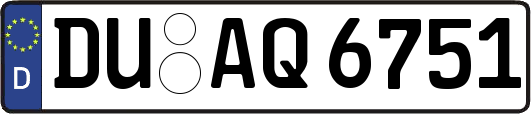 DU-AQ6751