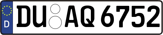 DU-AQ6752