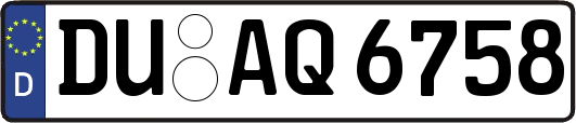 DU-AQ6758