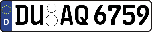 DU-AQ6759