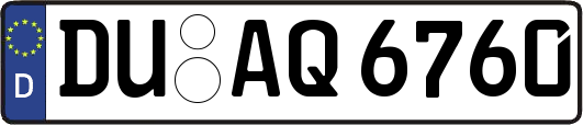 DU-AQ6760
