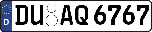 DU-AQ6767