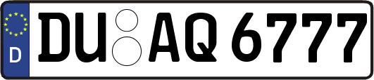 DU-AQ6777