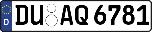 DU-AQ6781