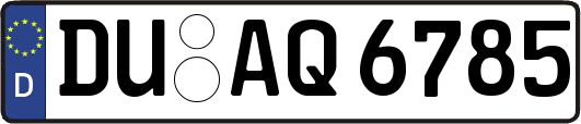 DU-AQ6785