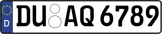 DU-AQ6789