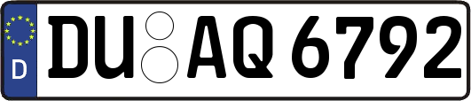 DU-AQ6792