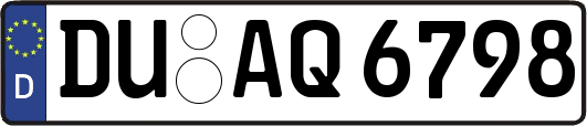 DU-AQ6798