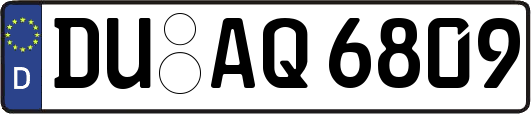 DU-AQ6809