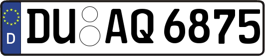 DU-AQ6875