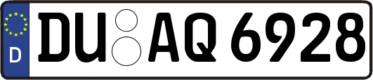 DU-AQ6928